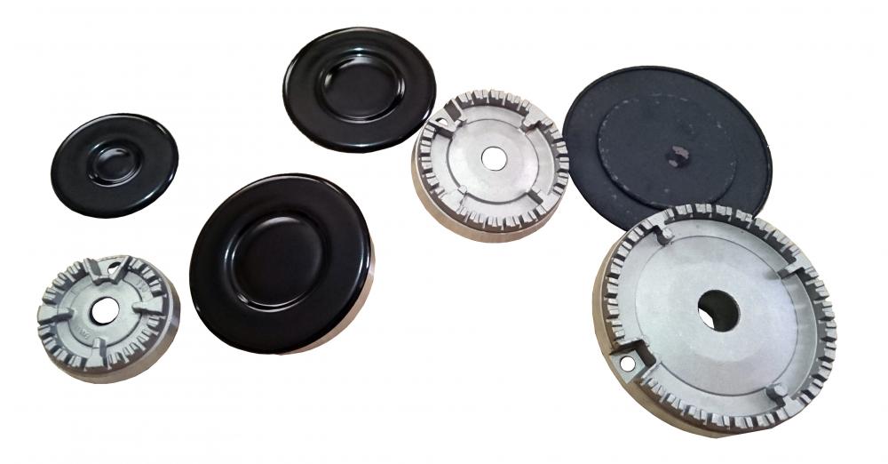 4 Burner Caps Set	